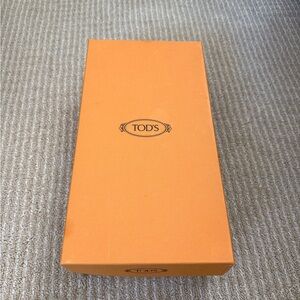Tod's Vibrant Orange Shoe Box